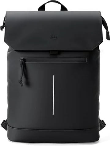 Lekespring Laptop Backpack-Waterproof Rucksack Bag for Women Men, School Bag for Students, Work Backpack, Black