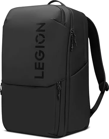 Lenovo Legion GB800 17" Gaming Laptop Backpack, 21L, Water-Resistant, Multi-Pocket Storage, Fits up to 17" Laptop, Ergonomic Design, Black