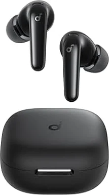Soundcore Anker P31i, Real-Time Adaptive Noise Cancelling, Hi-Res Sound | Wireless Bluetooth Earbuds, Translation Earbuds, 50H Playtime, Wireless Earbuds, Bluetooth Earbuds, Bluetooth Headphones