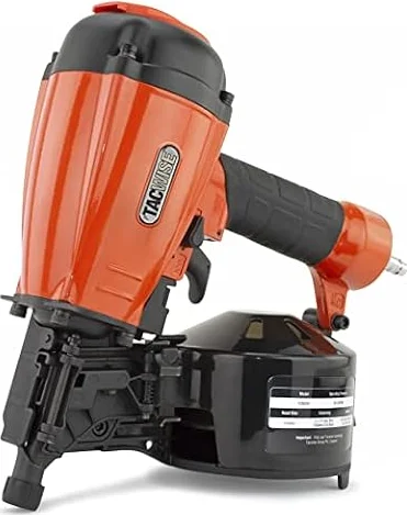 Tacwise FCN55V Air Coil Nail Gun for Flat and Conical Top Coil Nails | Uses Flat and Conical Top Coil 25 - 57 mm Nails