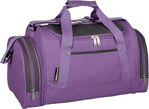 Mens & Womens Sports & Gym Travel Holdall Bag in Purple
