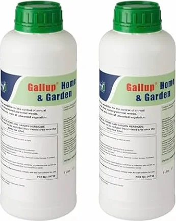 Super Strength Glyphosate Home & Garden 1L Powerful Weed Killer (x2 bottles)
