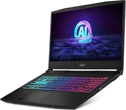 MSI Katana 15.6'' 144Hz FHD Gaming Laptop - (AMD Ryzen 7 8845HS, Nvidia GeForce RTX 4050, 16GB RAM, 512GB SSD, Windows 11 Home) - Black