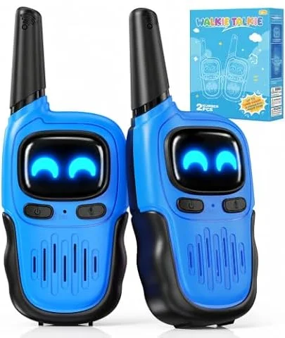 Grriopi Walkie Talkies, Toys for 3-12 Year Old Boy Gift for 4 5 6 Year Olds Boys Toy Age 5 6 7 8 9 Walkie Talkie Kids Toys Age 3 4 5 6 7 Sensory Toy Outdoor Toys Walky Talky Camping Accessories