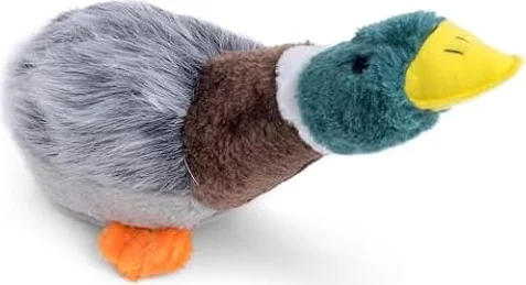 Petface Honking and Squeaky Duck Plush Dog Toy