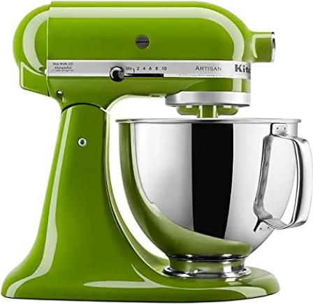 KitchenAid Artisan Series 5-Quart Tilt-Head Stand Mixer - KSM150PS | Includes Pouring Shield for Mess-Free Mixing, 10 Speed Settings, Easily add Ingredients with the Tilt-Head Design